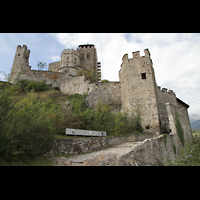 Sion (Sitten), Notre-Dame-de-Valre (Burgkirche), Burg mit Burgkirche