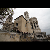 Lyon, Notre-Dame de Fourvire, Auenansicht von Osten