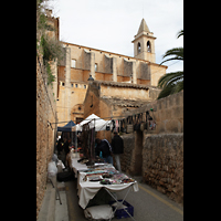 Santany (Mallorca), Sant Andreu, Seitenschiff mit Turm