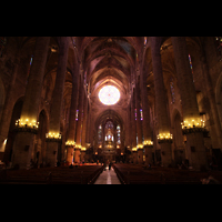 Palma de Mallorca, Catedral La Seu, Innenraum