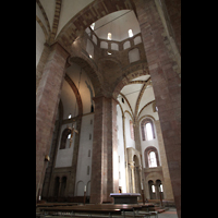 Speyer, Kaiser- und Mariendom, Vierungsbereich mit Blick ins sdliche Querschiff