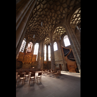 Heilbronn, Kilianskirche, Chorraum mit Netzgewlbe