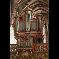 Strasbourg (Straburg), Saint-Pierre-le-Jeune Protestant, Silbermann-Orgel (Westseite)