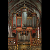 Strasbourg (Straburg), Saint-Pierre-le-Jeune Protestant, Orgelprospekt