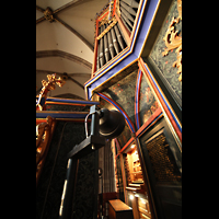 Strasbourg (Straburg), Cathdrale Notre-Dame, Hauptorgel mit Spieltisch