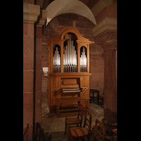 Strasbourg (Straburg), Cathdrale Notre-Dame, Krypta-Orgel