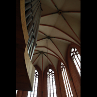 Frankfurt am Main, Kaiserdom St. Bartholomus, Blick von der Chororgelempore nach oben