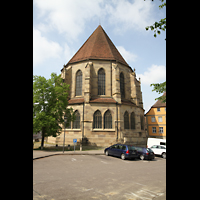 Schwbisch Hall, Stadtpfarrkirche St. Michael, Chor von auen