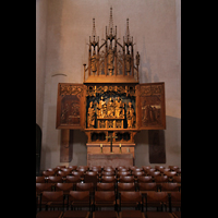 Alpirsbach, Klosterkirche, Marienaltar in nrdlichen Querschiff