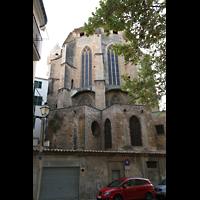 Palma de Mallorca, Convento Sant Francesc, Chor von auen