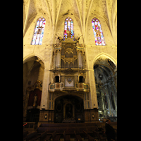 Palma de Mallorca, Convento Sant Francesc, Orgel am Seitenschiff