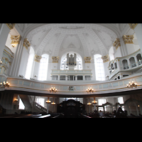 Hamburg, Hauptkirche St. Michaelis ('Michel'), Innenraum in Richtung Sdempore