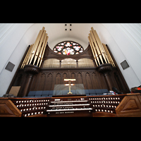 Denver, Cathedral Basilica of the Immaculate Conception, Orgel mit Spieltisch