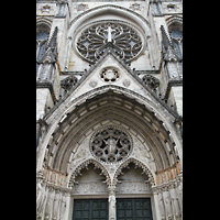 New York City, Episcopal Cathedral of St. John-The-Divine, Hauptportal