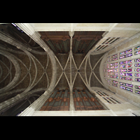 West Point, Military Academy Cadet Chapel, Left und Right Chancel Organ von unten