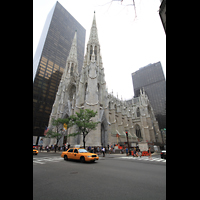 New York City, St. Patrick's Cathedral, Auenansicht