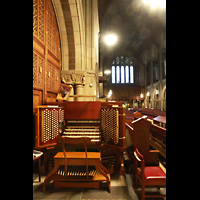 New York City, St. Bartholomew's Episcopal Church, Spieltisch und Innenraum