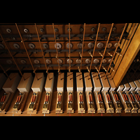 Philadelphia, Irvine Auditorium ('Curtis Organ'), Austin Traktur (Luftkammer mit Ventilen) fr eine Windlade des Great