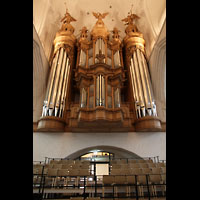 Hamburg, St. Katharinen, Sngerempore und groe Orgel