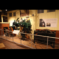 Chester, Cathedral, Historische Glockenlutmaschine im Turm