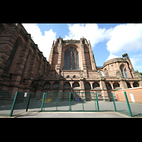 Liverpool, Anglican Cathedral, Chor von auen