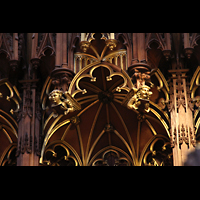 York, Minster (Cathedral Church of St Peter), Details im Chorgesthl