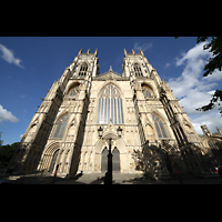 York, Minster (Cathedral Church of St Peter), Westfassade