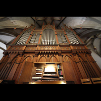 hringen, Stiftskirche, Orgel mit Spieltisch
