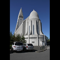 Reykjavk, Hallgrmskirkja, Ansicht vom Chor aus