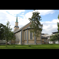 Troms, Domkirke, Auenansicht vom Chor aus