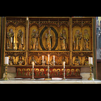 Harstad, Trondenes Kirke, Altar vermutlich aus Lbeck um 1440