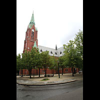 Bergen, Johanneskirke, Auenansicht seitlich