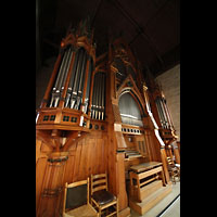 Bergen, Domkirke, Orgel seitlich