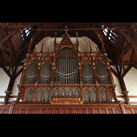 Bergen, Johanneskirke, Orgel perspektivisch