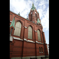 Bergen, Johanneskirke, Auenansicht seitlich