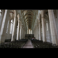 Erfurt, Predigerkirche, Innenraum / Hauptschiff in Richtung Chor