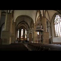 Minden, St. Martini, Innenraum / Hauptschiff in Richtung Chor