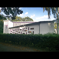 Berlin, Hoffnungskirche Tegel, Auenansicht von der Seite