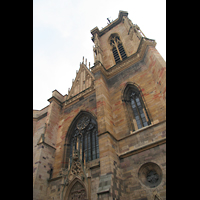 Colmar, glise Collgiale Saint-Martin, Auenansicht