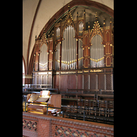 Berlin, Auenkirche, Orgel mit Spieltisch (bis 2022)