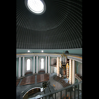 Berlin, St. Hedwigs-Kathedrale, Kuppel und Orgel