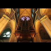 Reims, Cathdrale Notre-Dame, Orgelempore
