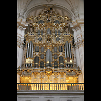 Granada, Catedral, Rckseite der Evangelienorgel