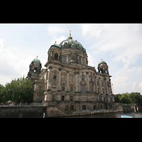 Berlin, Dom, Rckwrtige Fassade von der Spree aus