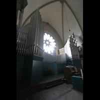 Mnchen (Munich), St. Lukas, Orgel mit Spieltisch