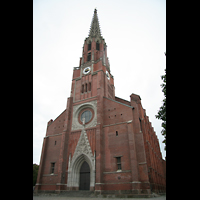 Mnchen (Munich), Mariahilf-Kirche, Fassade