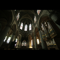 Linz, Maria-Empfngnis-Dom, Chor mit Chororgel