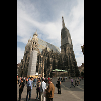 Wien (Vienna), Stephansdom, Stephansplatz mit Dom