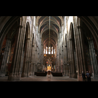 Wien (Vienna), Votivkirche, Hautptschiff in Richtung Chor