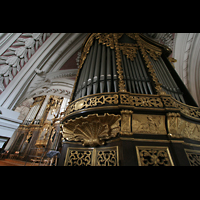 Passau, Dom St. Stephan, Evangelienorgel und Hauptorgel